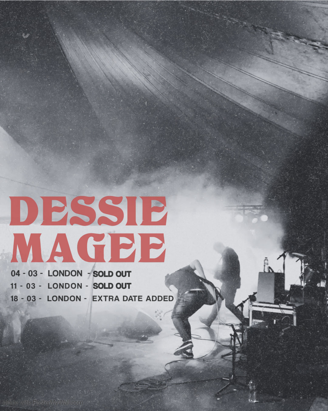 DESSIE MAGEE @ The Hope & Anchor, London - 18th March 2026 - 3RD DATE ADDED DUE TO DEMAND