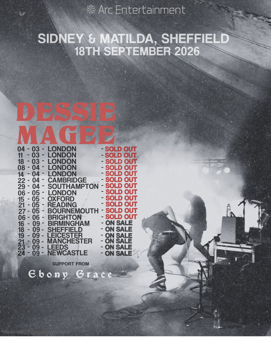 DESSIE MAGEE @ Sidney & Matilda, Sheffield - 18th September 2026