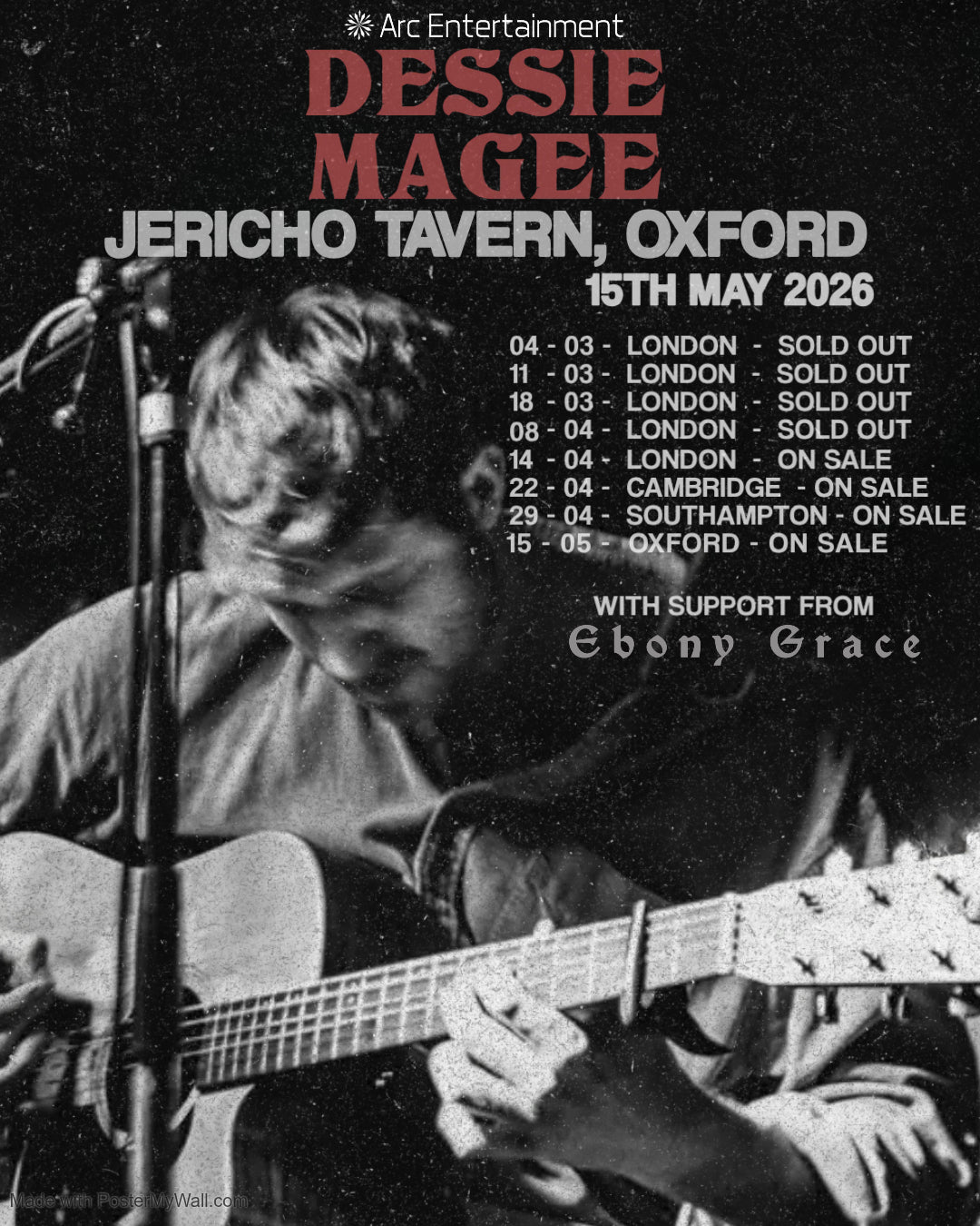 DESSIE MAGEE @ Jericho Tavern, Oxford - 15th May 2026