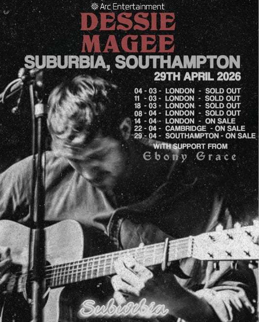 DESSIE MAGEE @ Suburbia, Southampton - 29th April 2026